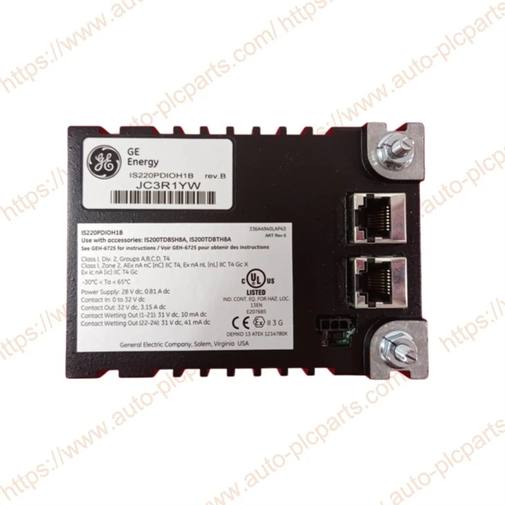 GE IS220PDIOH1B Mark VIe Discrete I/O Pack