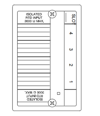 RTD Analog Input Module (IC670ALG620) RTD Analog Input Module (IC670ALG620)